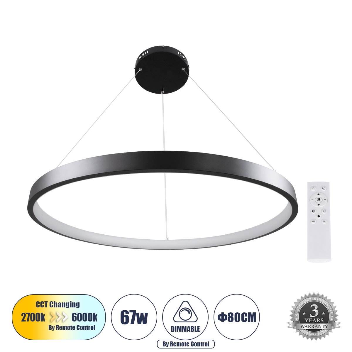 globostar-nemesis-61161-kremasto-fotistiko-dahtilidi-kiklos-led-cct-67w-7689lm-360-ac-220-240v-enallagi-fotismou-meso-tilehiristiriou-all-in-one-psihro-6000k-fisiko-4500k-thermo-2700k-dimmable-f80cm-mauro-3-years-warranty