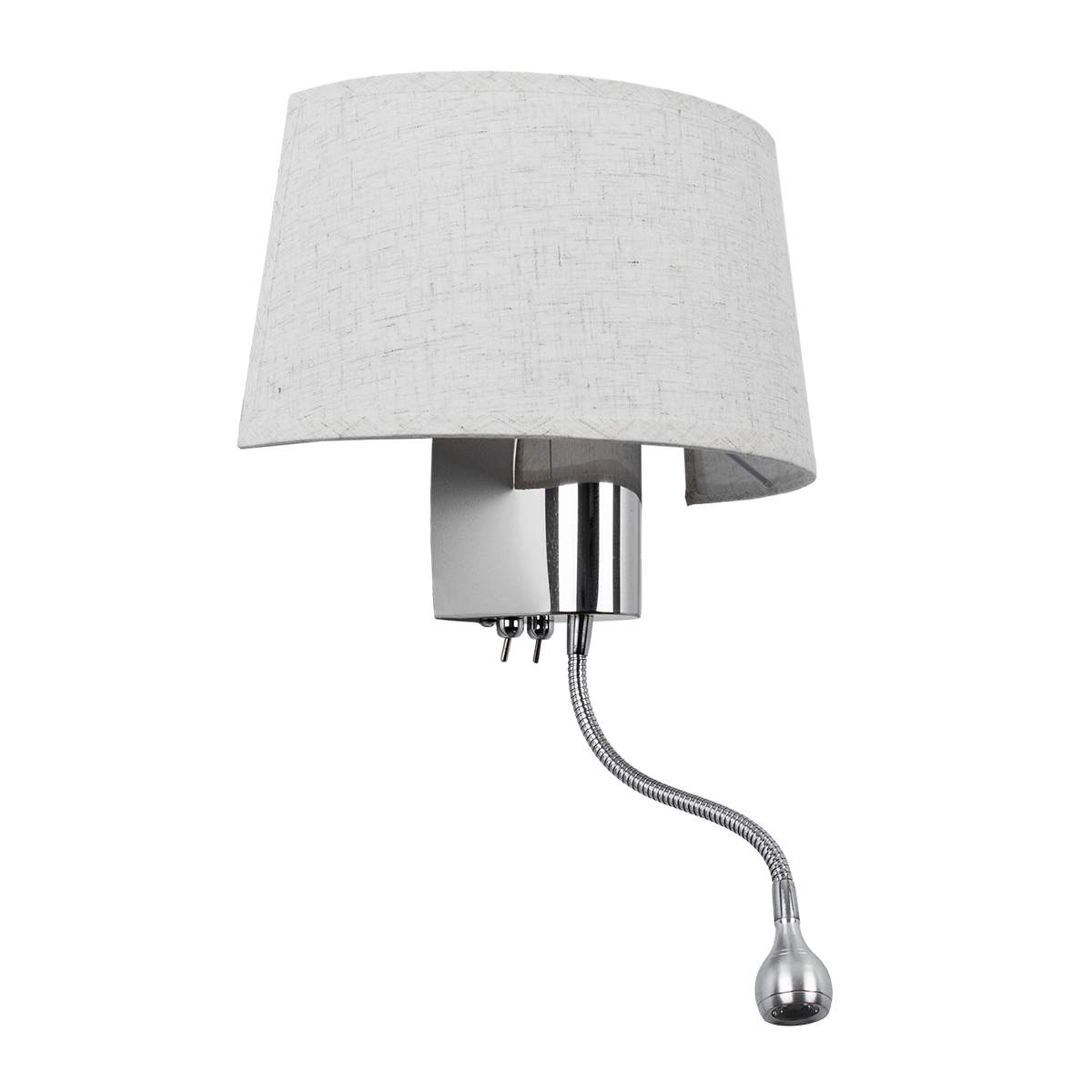 globostar-elegant-01493-moderno-fotistiko-tihou-aplika-metalliko-hromio-nikel-me-leuko-ifasma-difoto-1xe27-rithmizomeno-soma-spiral-me-cree-led-3w-thermo-leuko-2700k-diakoptes-on-off-m265-x-p15-x-i43cm