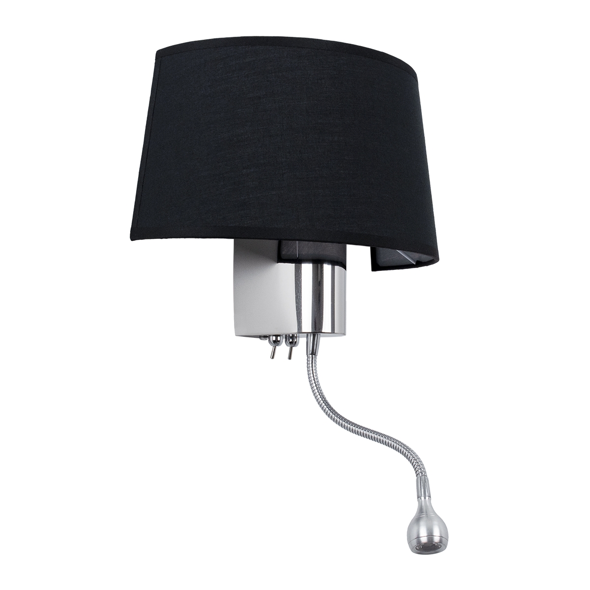 globostar-elegant-01492-moderno-fotistiko-tihou-aplika-metalliko-hromio-nikel-me-mauro-ifasma-difoto-1xe27-rithmizomeno-soma-spiral-me-cree-led-3w-thermo-leuko-2700k-diakoptes-on-off-m265-x-p15-x-i43cm