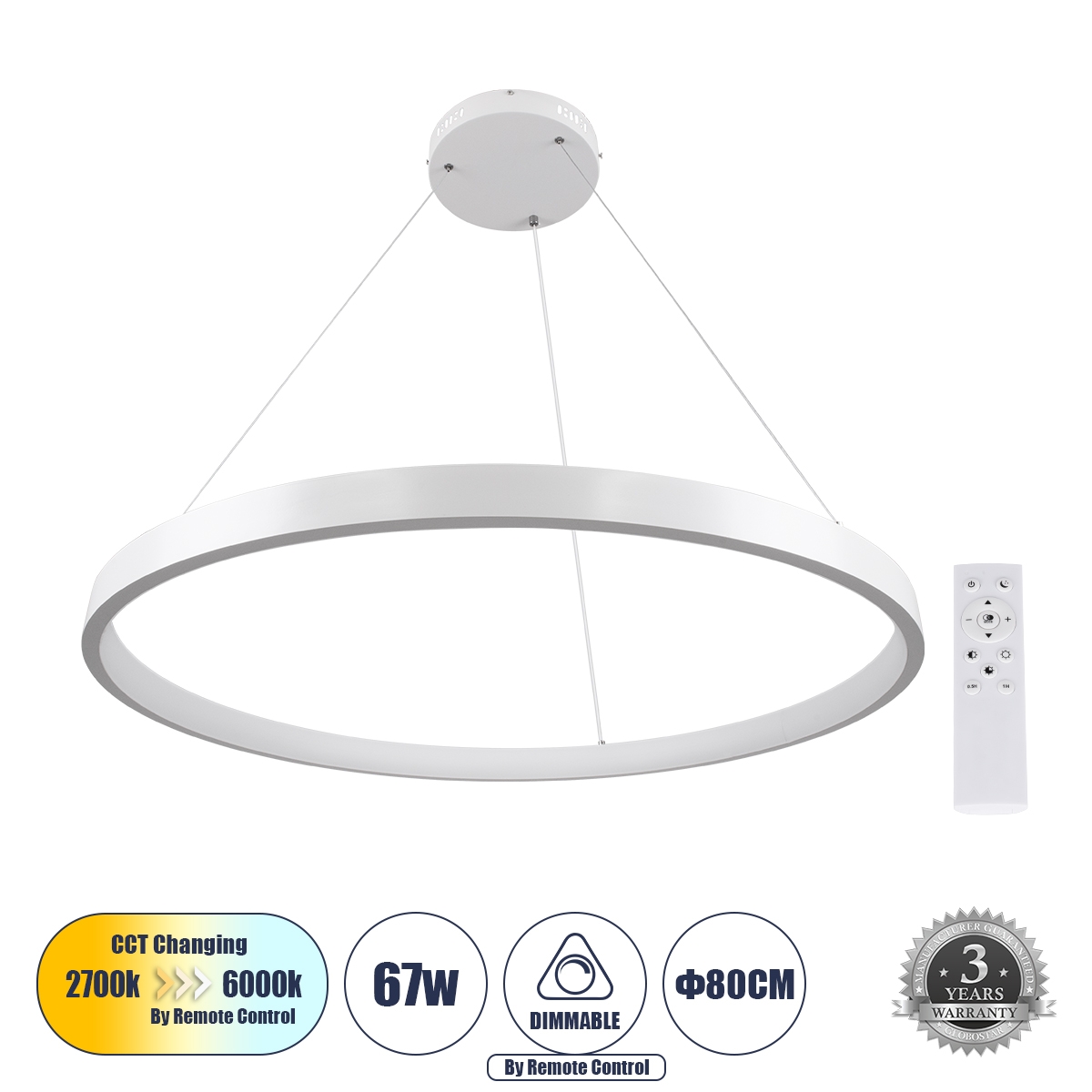 globostar-nemesis-61162-kremasto-fotistiko-dahtilidi-kiklos-led-cct-67w-7689lm-360-ac-220-240v-enallagi-fotismou-meso-tilehiristiriou-all-in-one-psihro-6000k-fisiko-4500k-thermo-2700k-dimmable-f80cm-leuko-3-years-warranty