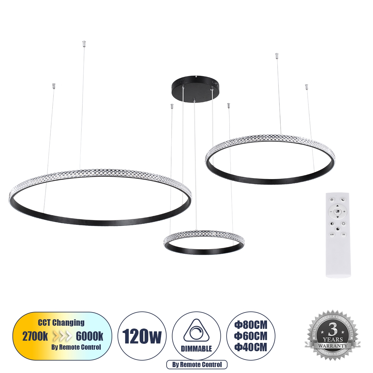 globostar-diamond-trio-61144-kremasto-fotistiko-dahtilidi-kiklos-led-cct-120w-14723lm-360-ac-220-240v-enallagi-fotismou-meso-tilehiristiriou-all-in-one-psihro-6000k-fisiko-4500k-thermo-2700k-dimmable-f40-60-80cm-mauro-3-years-warranty