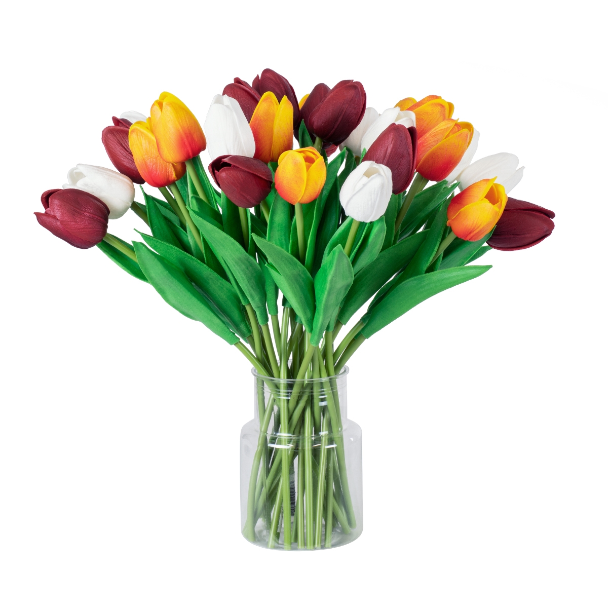 globostar-artificial-garden-tulip-bouquet-20256-artificial-decorative-bouquet-with-tulips-i42cm