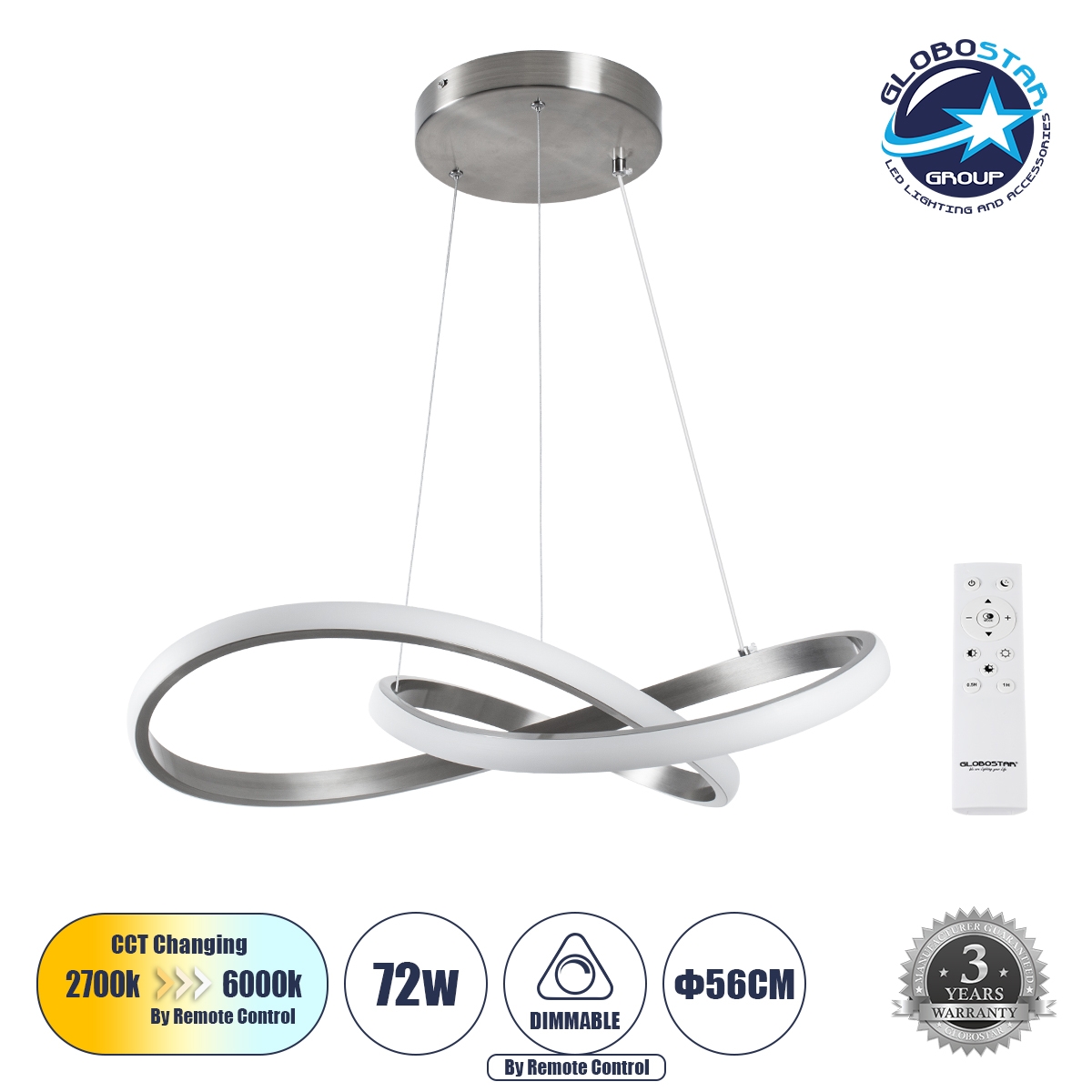 globostar-dexter-60498-kremasto-fotistiko-orofis-design-led-cct-72w-8064lm-300-ac-220-240v-enallagi-fotismou-meso-tilehiristiriou-all-in-one-psihro-6000k-fisiko-4500k-thermo-2700k-dimmable-f56cm-nikel-asimi-vourtsas-3-years-warranty