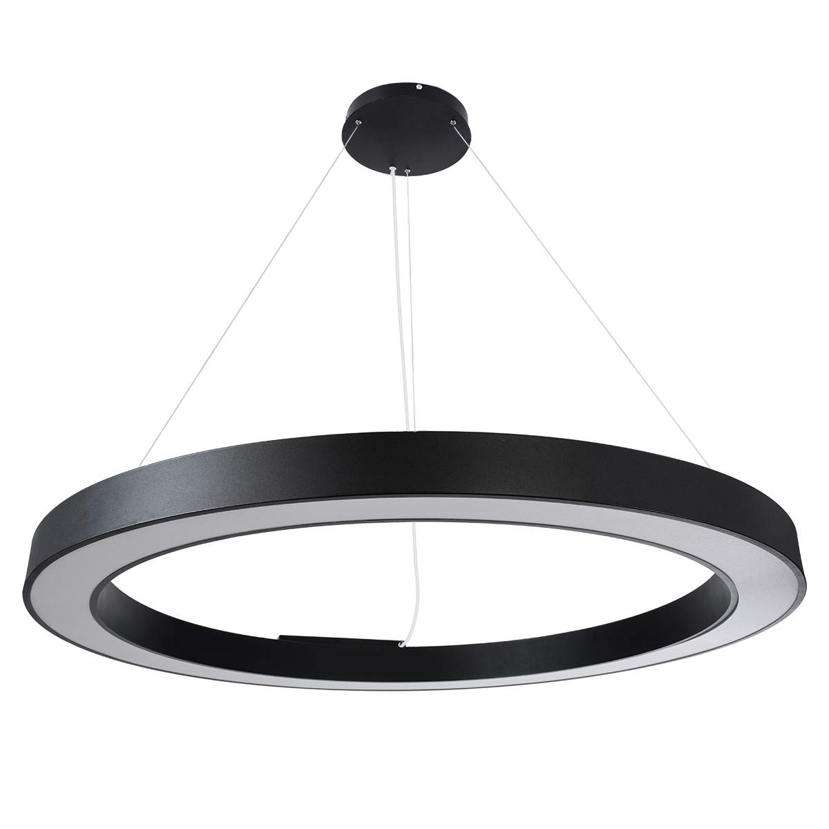 globostar-ra-61198-kremasto-fotistiko-dahtilidi-kiklos-led-cct-100w-11020lm-120-ac-220-240v-enallagi-fotismou-meso-tilehiristiriou-all-in-one-psihro-6000k-fisiko-4500k-thermo-2700k-dimmable-f120cm-mauro-3-years-warranty