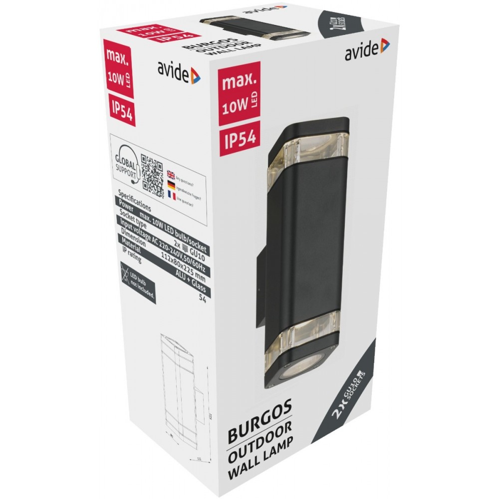 avide-exterior-wall-lamp-burgos-2xgu10-ip54