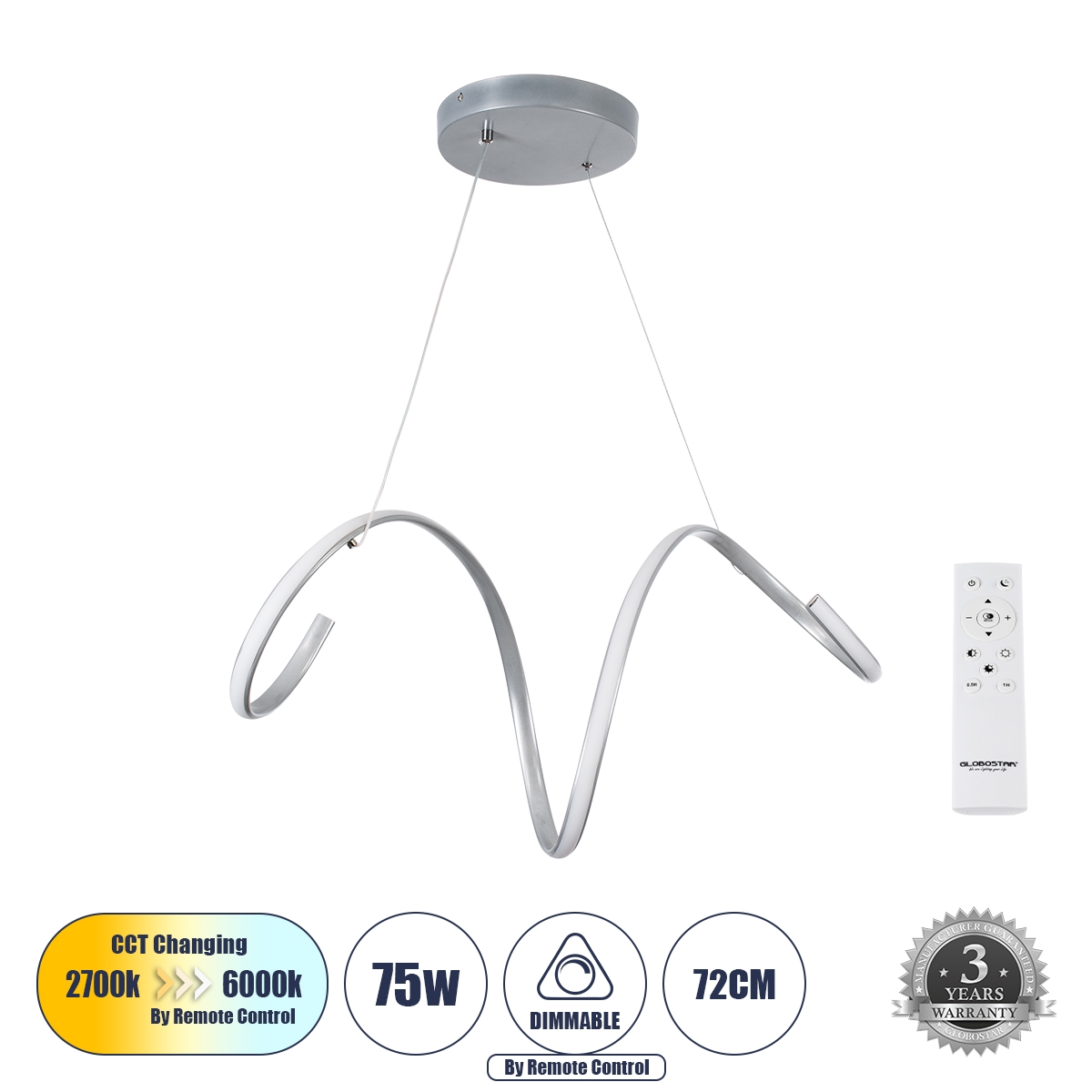 globostar-spirale-61285-kremasto-fotistiko-orofis-design-led-cct-75w-8400lm-300-ac-220-240v-enallagi-fotismou-meso-tilehiristiriou-all-in-one-psihro-6000k-fisiko-4500k-thermo-2700k-dimmable-m72-x-p25-x-i18cm-nikel-asimi-vourtsas-3-years-warranty