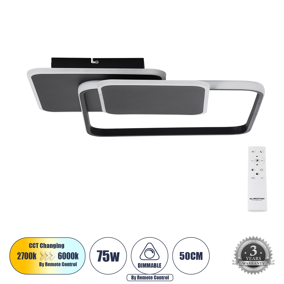 globostar-squaro-61231-fotistiko-orofis-dahtilidi-kiklos-led-cct-75w-8400lm-360-ac-220-240v-enallagi-fotismou-meso-tilehiristiriou-all-in-one-psihro-6000k-fisiko-4500k-thermo-2700k-dimmable-m485-x-p51-x-i9cm-mauro-3-years-warranty