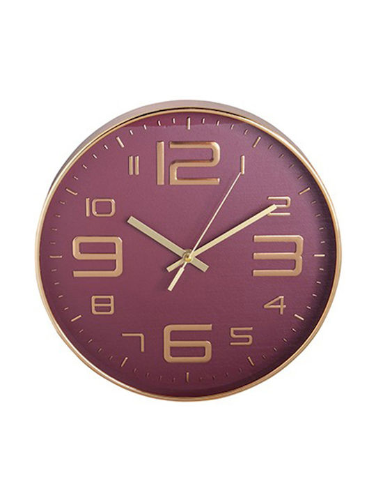 roloi-tihou-kokkino-ke-ladi-30cm-df-640ab