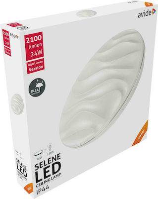 atc-avide-led-ceiling-lamp-oyster-ip44-selene-24w-380-70mm-4000k
